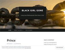 Tablet Screenshot of blackgirlgone.com